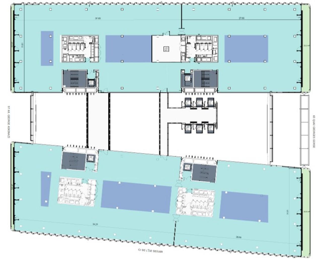 Bureau Boulogne-Billancourt 12891m² Location bureau Boulogne-Billancourt Hauts-de-Seine OLBUR2422582 12